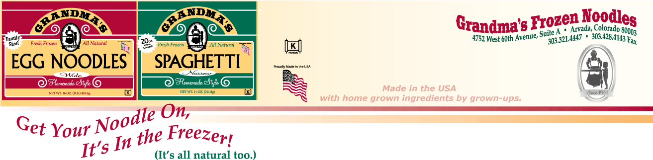 Header for Grandma's Pasta
